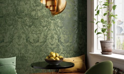 Chromagic: Tolie De Jouy Olive 60x120 Rett.
