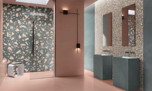 Medley: Grenn Minimal-Rock-Pop 60x120Ret. & Pink Minimal-Tecnica 60x120Ret.