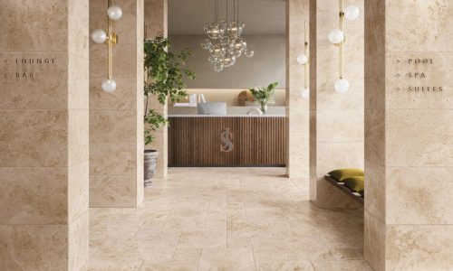Tibur - Beige Safe Chiseled