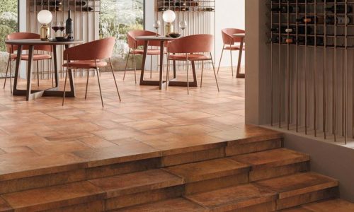 Valdorcia: Cotto 40x40-20x40-20x20 & scalino