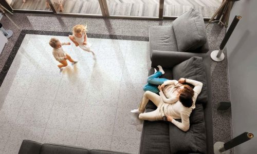 Venezia: Bianco & Grigio Lux 60x60 Ret.